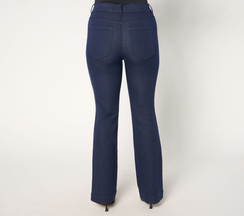 Isaac Mizrahi Live! Tall Stretch Cotton Twill Pants — View 12