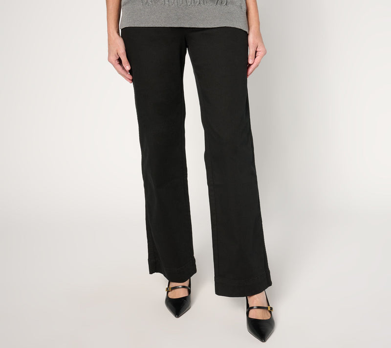 Belle by Kim Gravel Tall TripleLuxe Twill Mini Pkt Trouser Jean — View 9