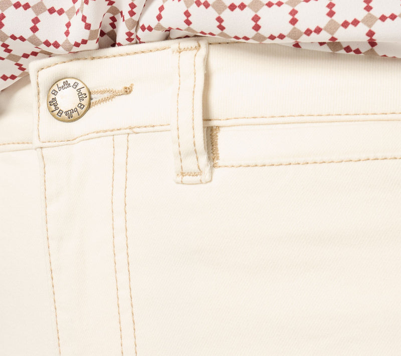 Belle by Kim Gravel Tall TripleLuxe Twill Mini Pkt Trouser Jean — View 6