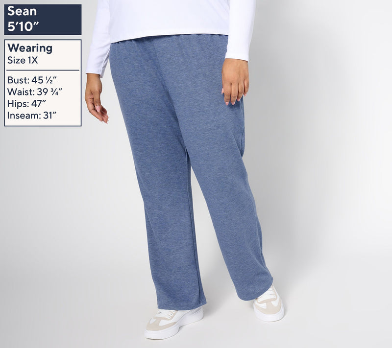 Women with Control Regular Casa Cozy Pull-On Pants — View 8