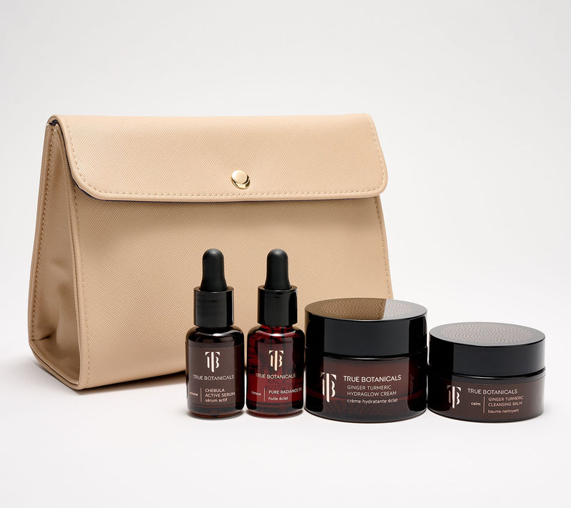 True Botanicals Limited Edition Skin Ready Holiday Kit w/Bag — Main view