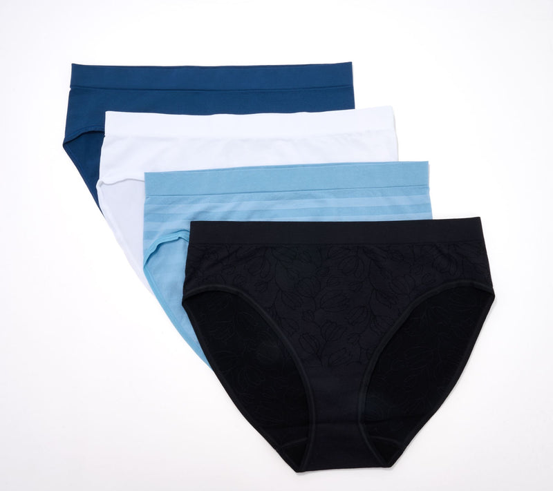 Jockey Seamfree Hi-Cut Panty Set of 4 — View 8