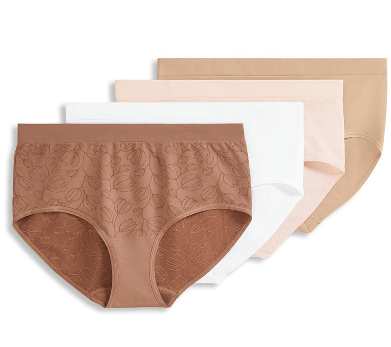 Jockey Seamfree Brief Panty Set of 4 — View 9