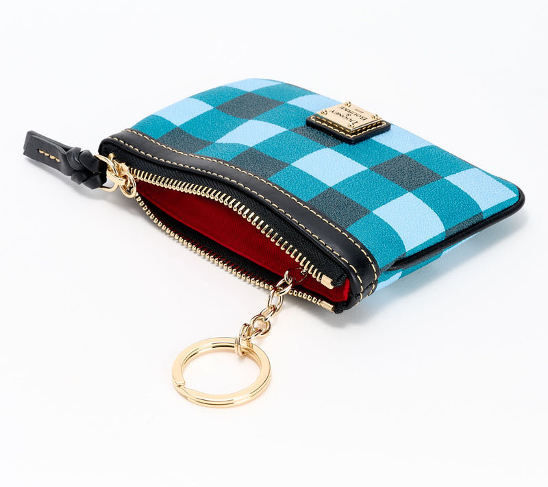 Dooney & Bourke Novelty Coated Cotton Coin Pouch Wristlet — View 3