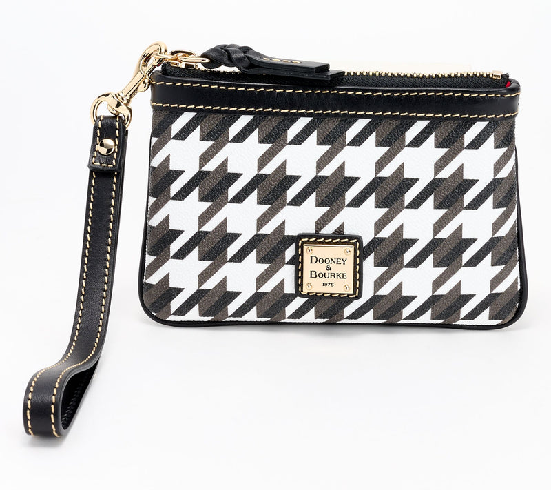 Dooney & Bourke Novelty Coated Cotton Coin Pouch Wristlet — View 11