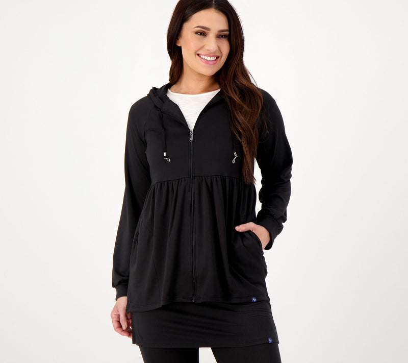 Lug Lounge Brushed Jersey Zip Up - Shimmy — View 3