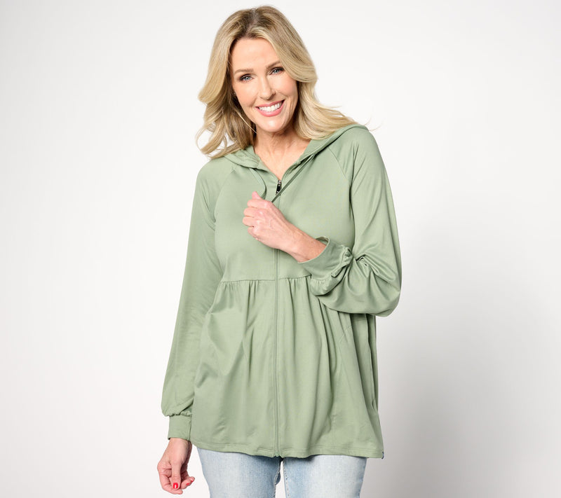 Lug Lounge Brushed Jersey Zip Up - Shimmy — View 35