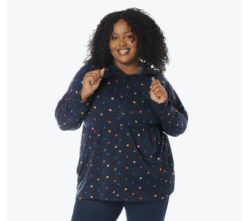 Lug Lounge Brushed Jersey Zip Up - Shimmy — View 43