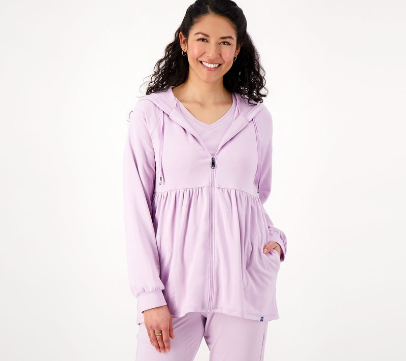 Lug Lounge Brushed Jersey Zip Up - Shimmy — View 19