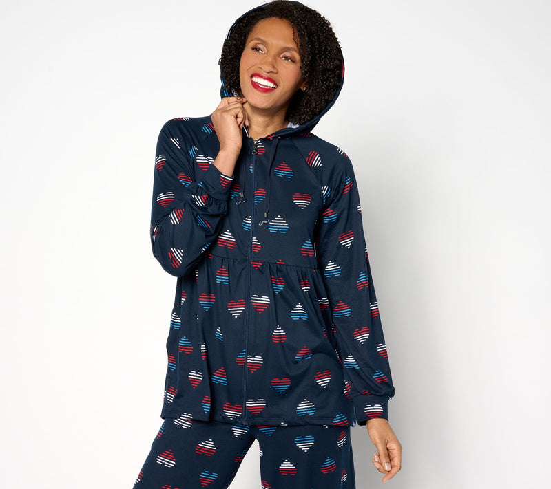 Lug Lounge Brushed Jersey Zip Up - Shimmy — View 15