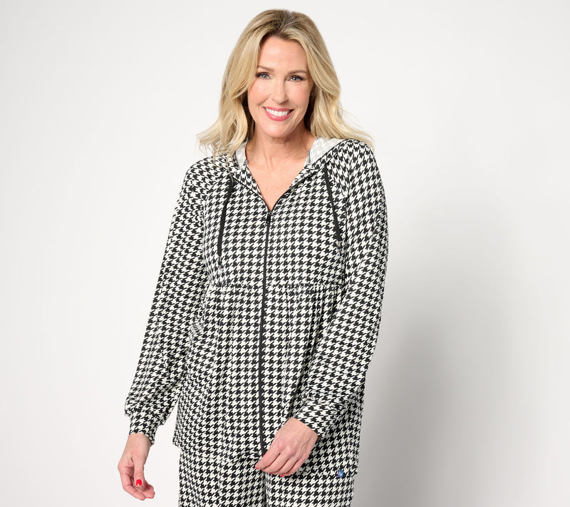 Lug Lounge Brushed Jersey Zip Up - Shimmy — View 29