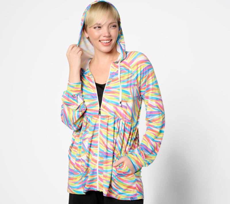 Lug Lounge Brushed Jersey Zip Up - Shimmy — View 13