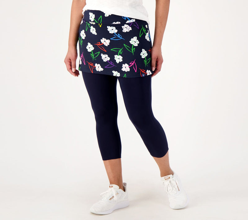 Lug Lounge Skirted Leggings - Hula — View 10