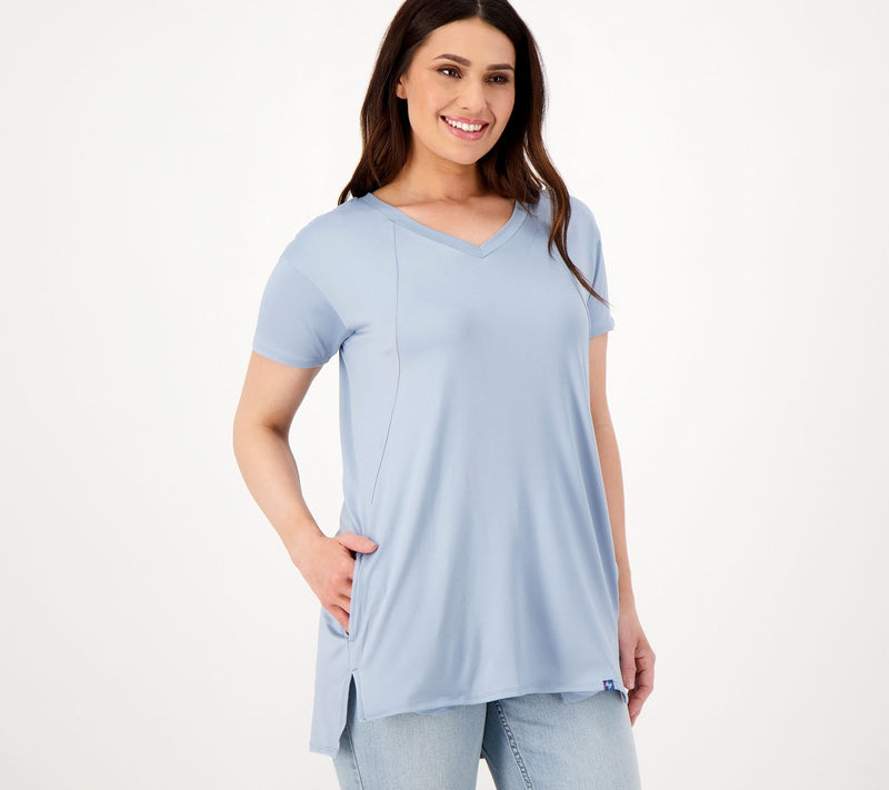 Lug Lounge Hi-Low Tunic Top - Hopper — View 13