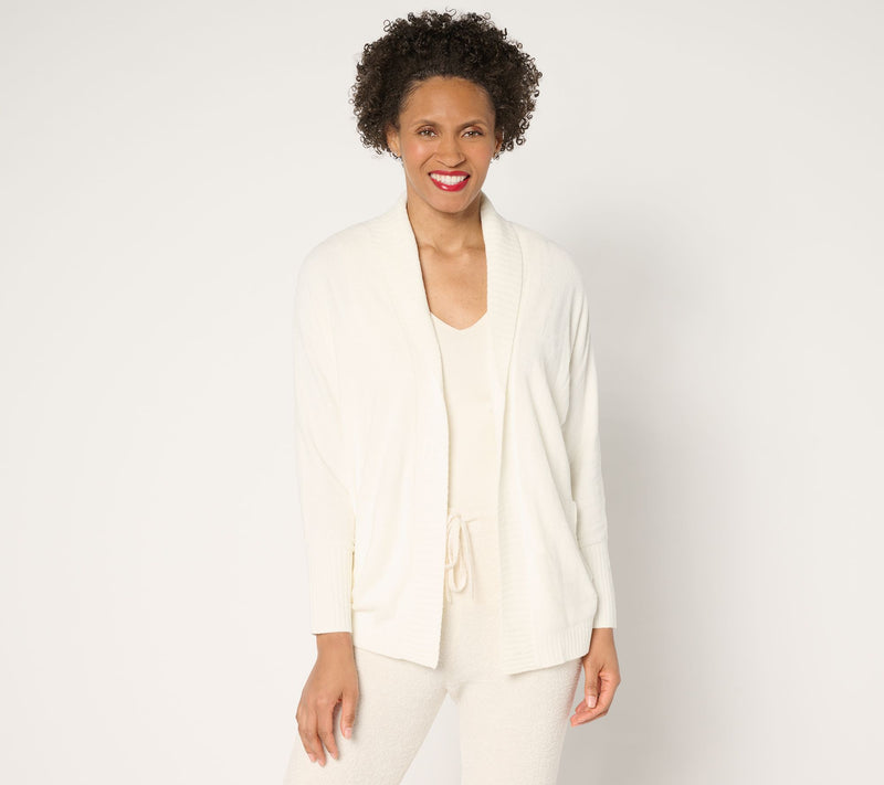 Barefoot Dreams CozyChic Ultra Lite Shawl Collar Cardigan — View 14