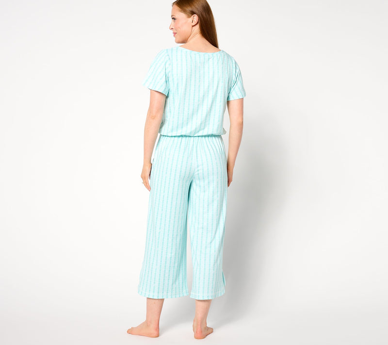Lug Lounge Brushed Jersey Drawstring Jumpsuit - Trotter — View 16