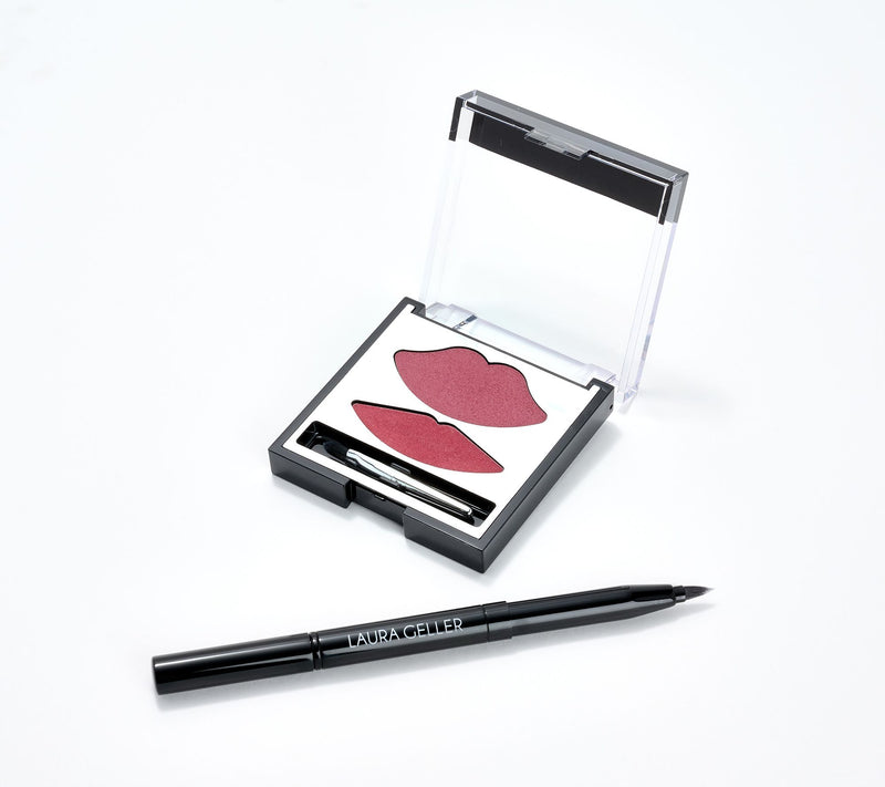 Laura Geller Cream Craves Lip Compact with Brush — Main view