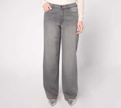 Peace Love World Petite Mid-Rise Boyfriend Jean - Color