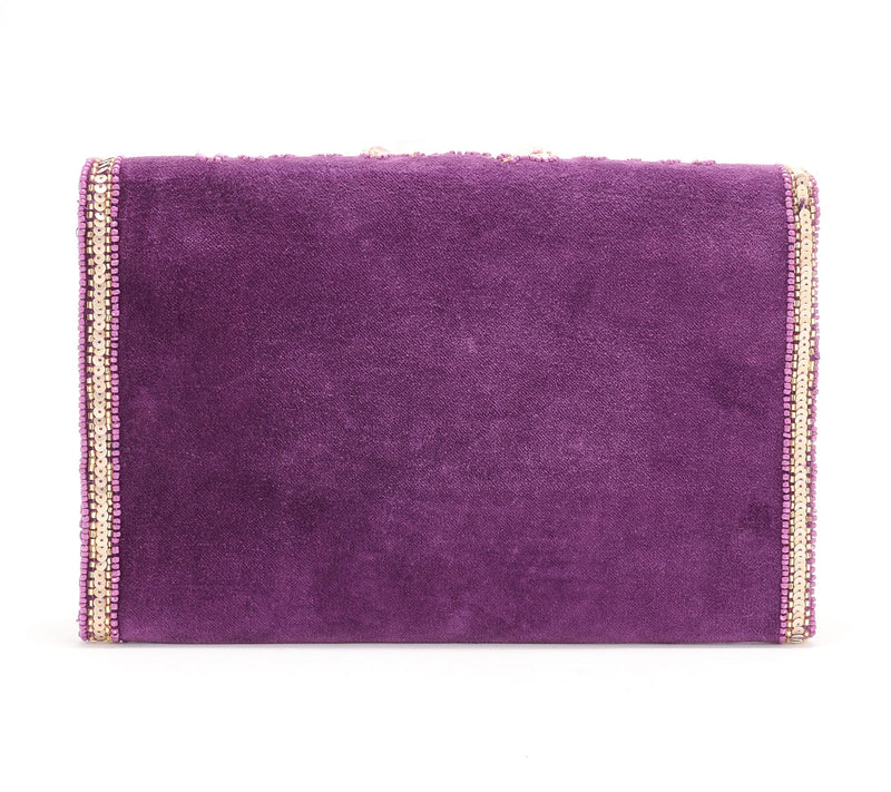 America & Beyond Embellished Envelope Evening Clutch — View 12