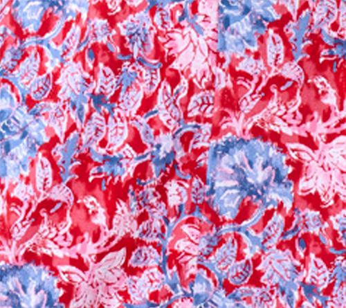 Stan Herman Heirloom Floral Cotton Jersey Maxi Dress — View 2