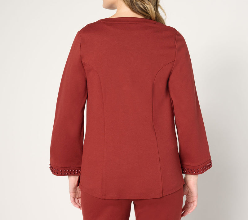 BEAUTIFUL by Lawrence Zarian Petite Simulated Pearl Topper — View 12