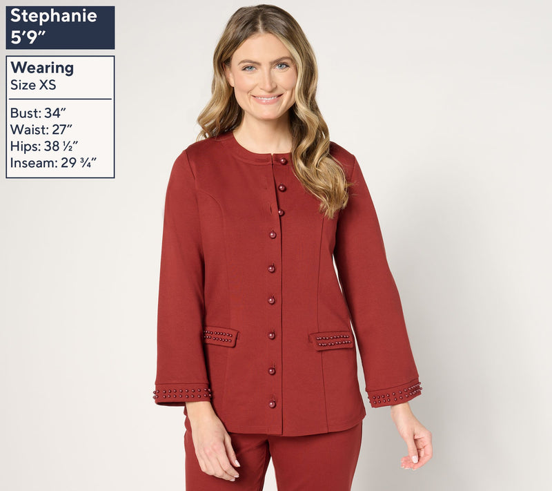 BEAUTIFUL by Lawrence Zarian Petite Simulated Pearl Topper — View 11