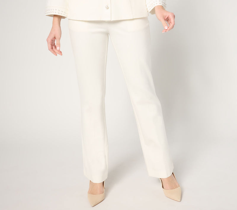 BEAUTIFUL by Lawrence Zarian Regular Pull-On Tailored Knit Pant — View 5