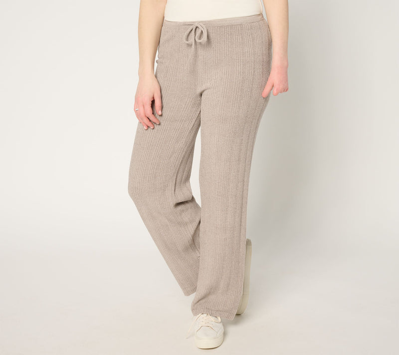 Barefoot Dreams Petite CozyChic Ultra Lite Variegated Rib Pant — View 14