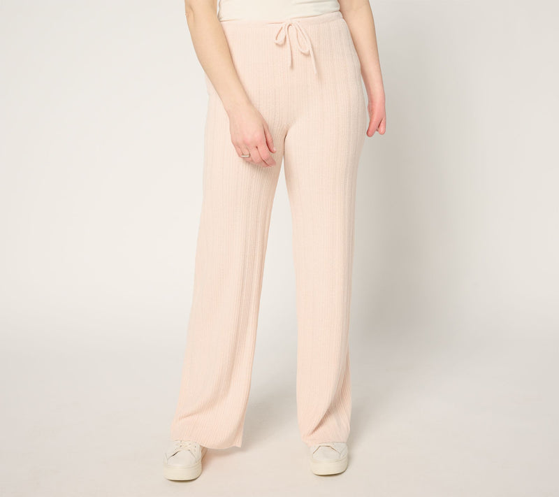 Barefoot Dreams Petite CozyChic Ultra Lite Variegated Rib Pant — View 16