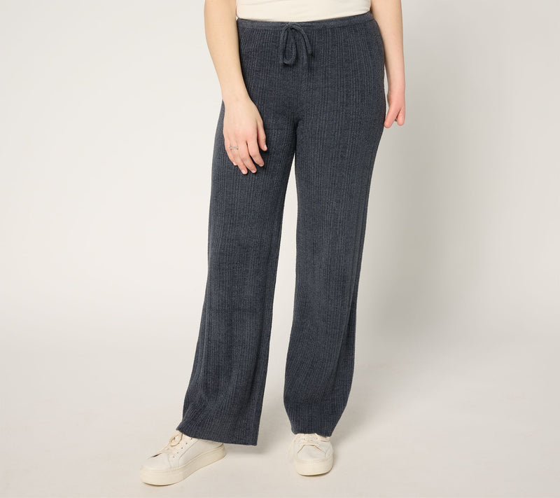 Barefoot Dreams Tall CozyChic Ultra Lite Variegated Rib Pant — View 12