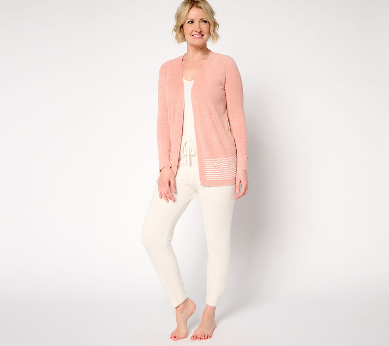 Barefoot Dreams CozyChic Ultra Lite Pointelle Cardigan — View 14
