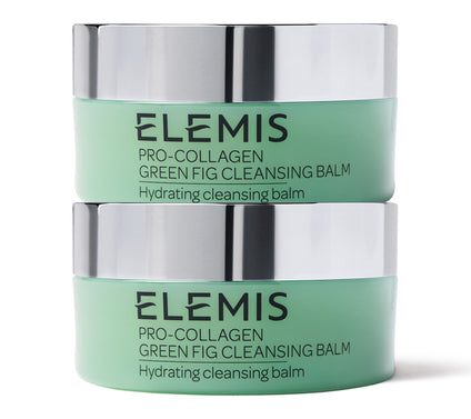 ELEMIS Pro-Collagen Green Fig Cleansing Balm 3.5-oz Duo