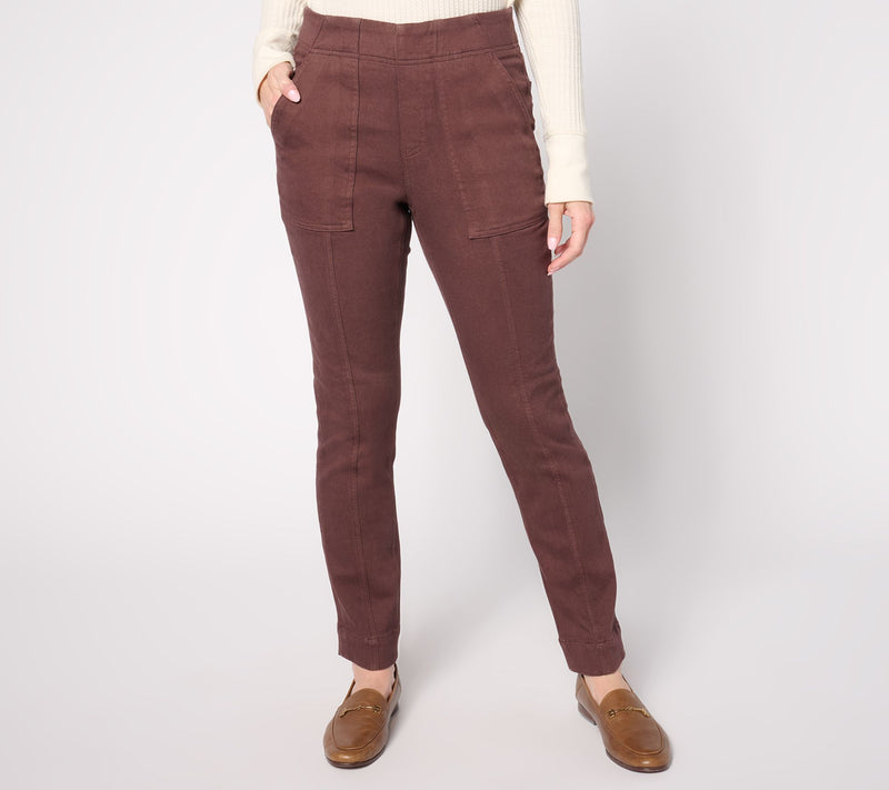 Denim & Co. Regular Cozy Touch Straight Leg Pull-On Pant — Main view