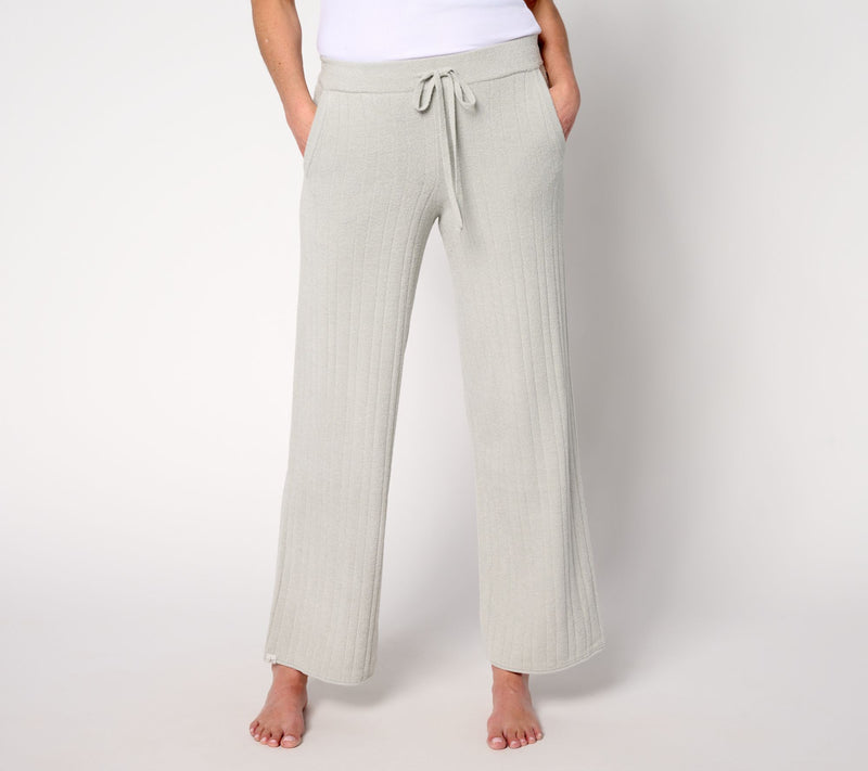 Barefoot Dreams Petite CozyChic Ultra Lite Ribbed Rolled Edge Pant — View 5