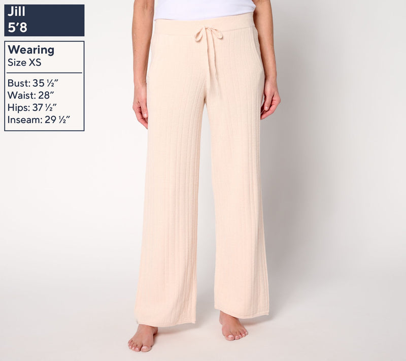 Barefoot Dreams Petite CozyChic Ultra Lite Ribbed Rolled Edge Pant — View 13