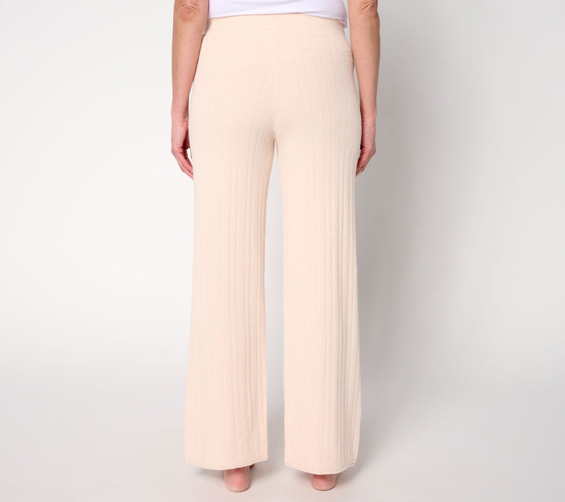 Barefoot Dreams Tall CozyChic Ultra Lite Ribbed Rolled Edge Pant — View 14