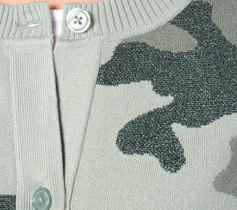 Denim & Co. Long Sleeve Button Front Cardigan — View 7