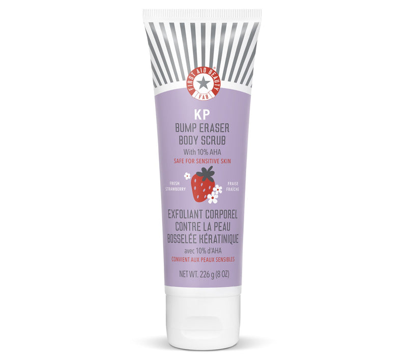 First Aid Beauty KP Bump Eraser Body Scrub 8oz- Strawberry — Main view
