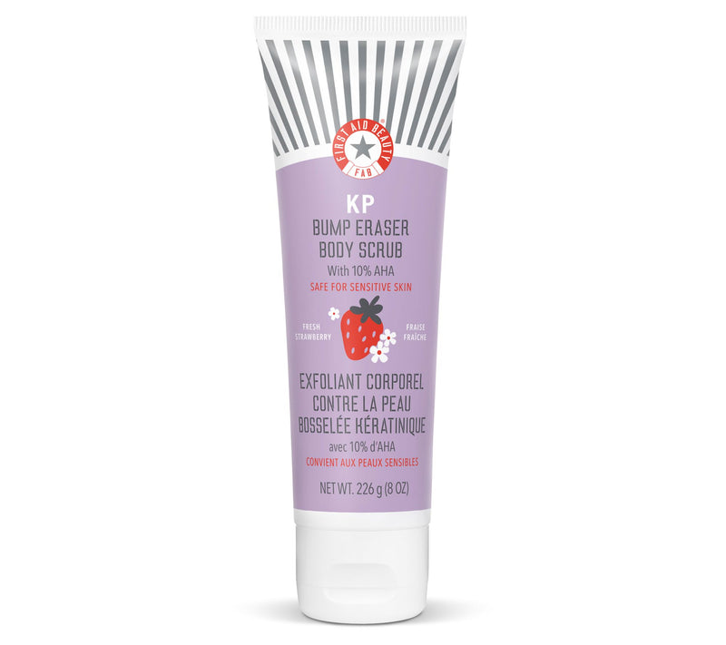 First Aid Beauty KP Bump Eraser Body Scrub 8oz- Strawberry — View 3