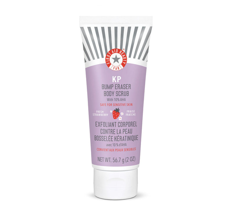 First Aid Beauty KP Bump Eraser Body Scrub 10% AHA- Strawberry — View 3