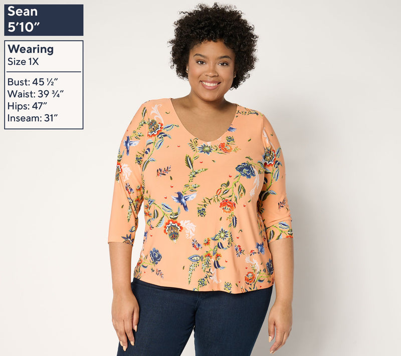 Women with Control Como Jersey Two Pack Tops — View 8