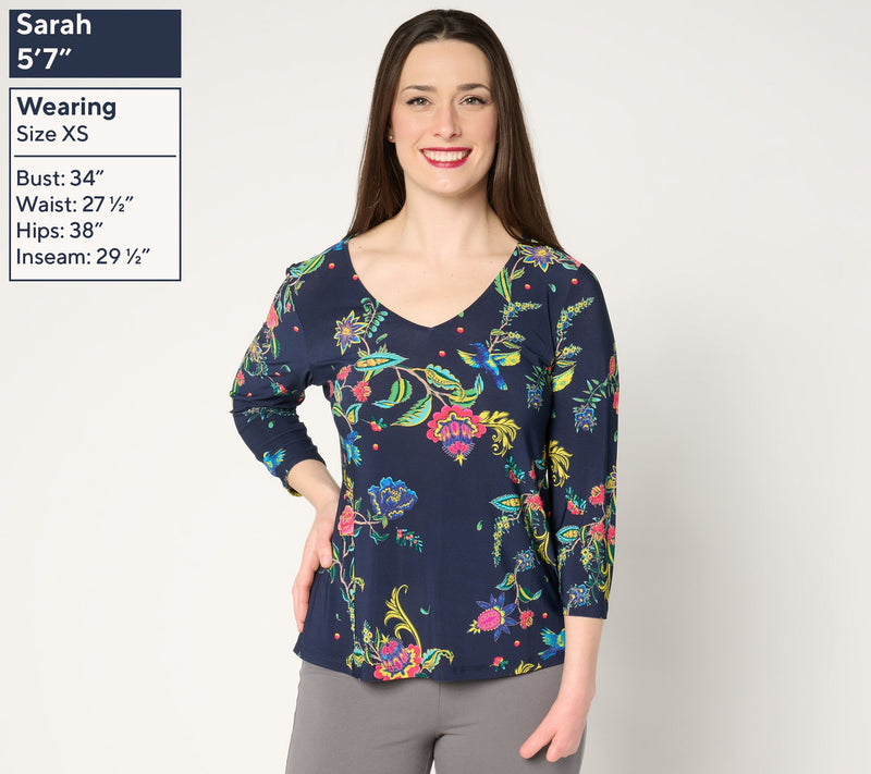 Women with Control Como Jersey Two Pack Tops — View 9