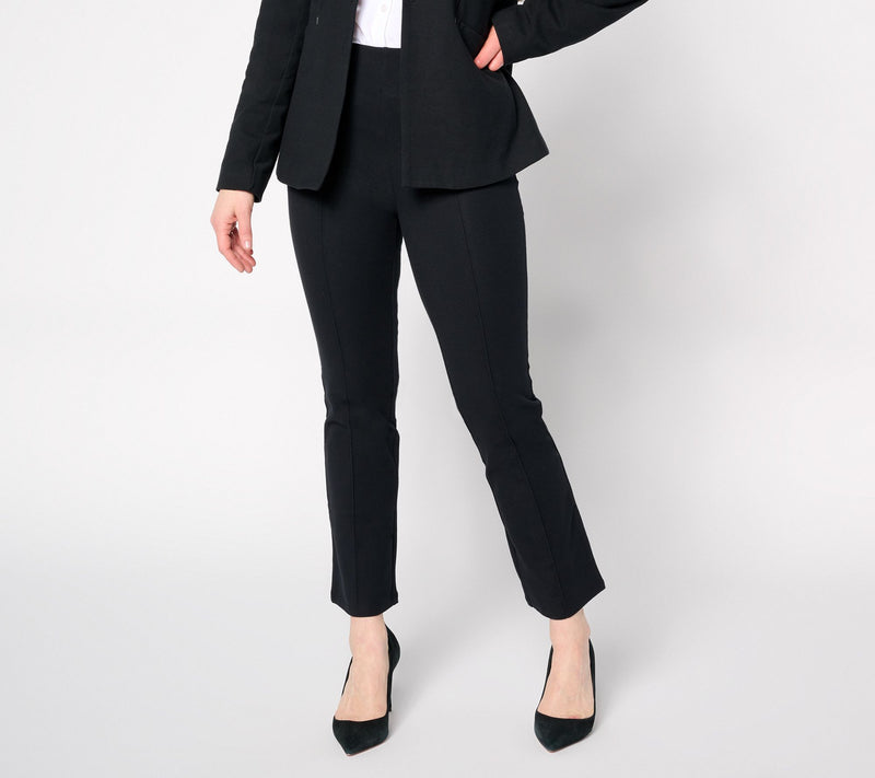 Women with Control Petite Ankle 86/14 Baby Bell Pants — View 5
