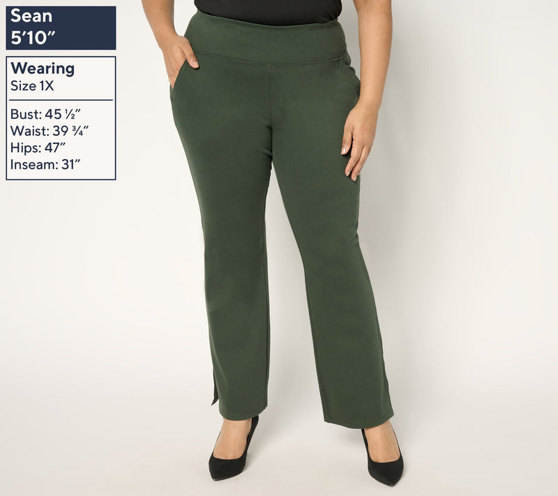 Women with Control Prime Stretch Tummy Control Regular Trousers — View 10
