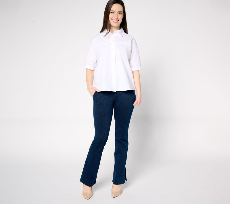 Women with Control Prime Stretch Tummy Control Petite Trousers — View 13