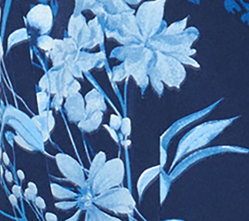 Joan Rivers Printed Floral Stretch Twill Blazer — View 2