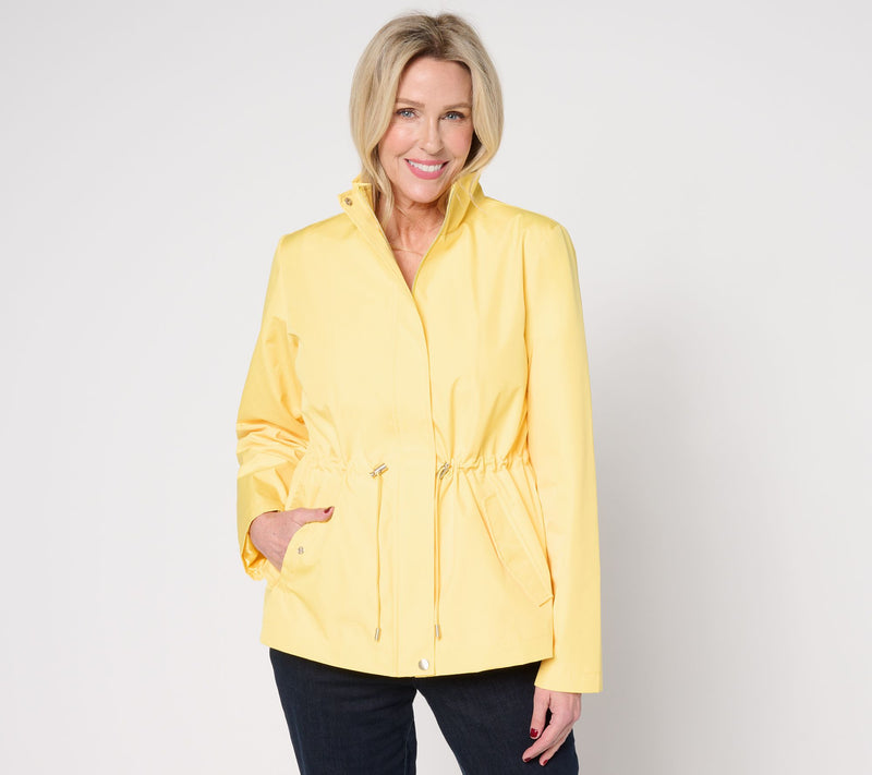 Susan Graver Water Resistant Anorak Jacket — View 6