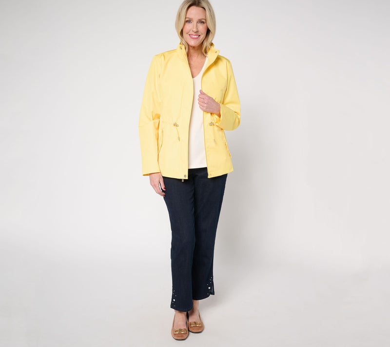 Susan Graver Water Resistant Anorak Jacket — View 5