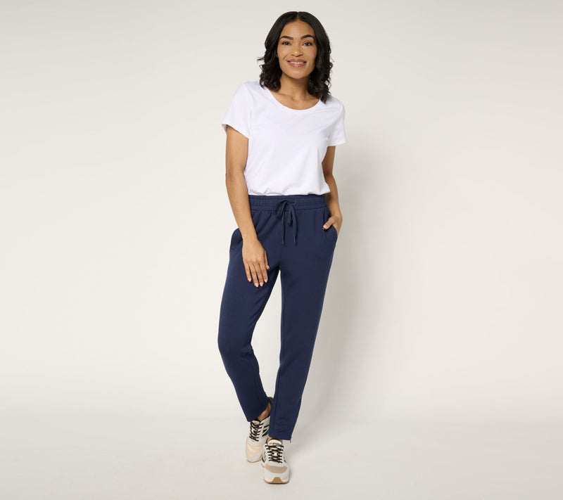 Cuddl Duds Smooth Knit Jersey Slim Pant — View 14