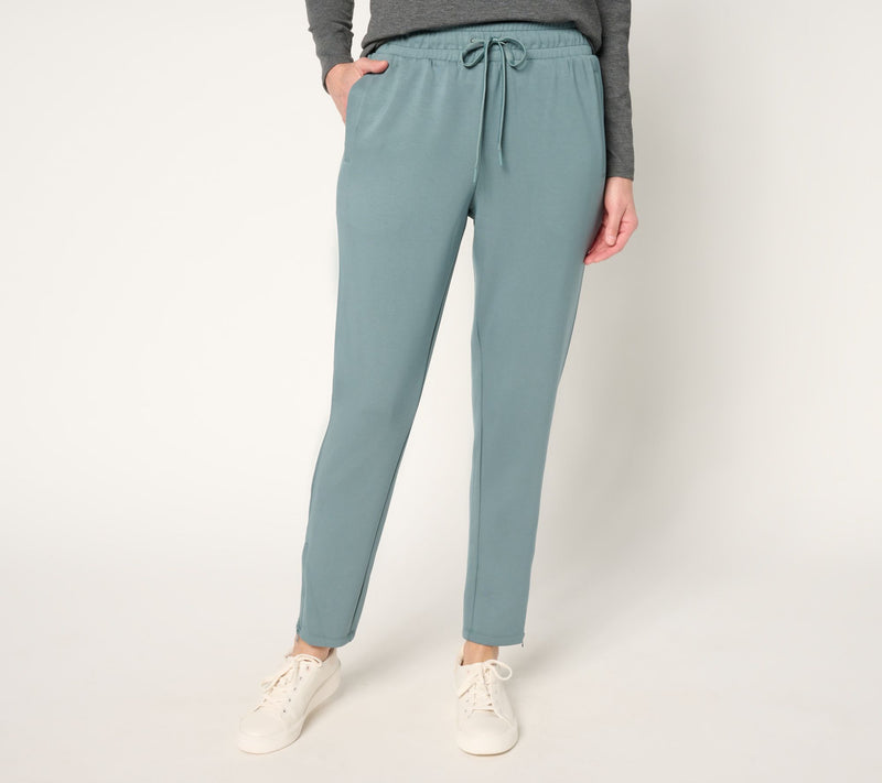 Cuddl Duds Smooth Knit Jersey Slim Pant — View 7